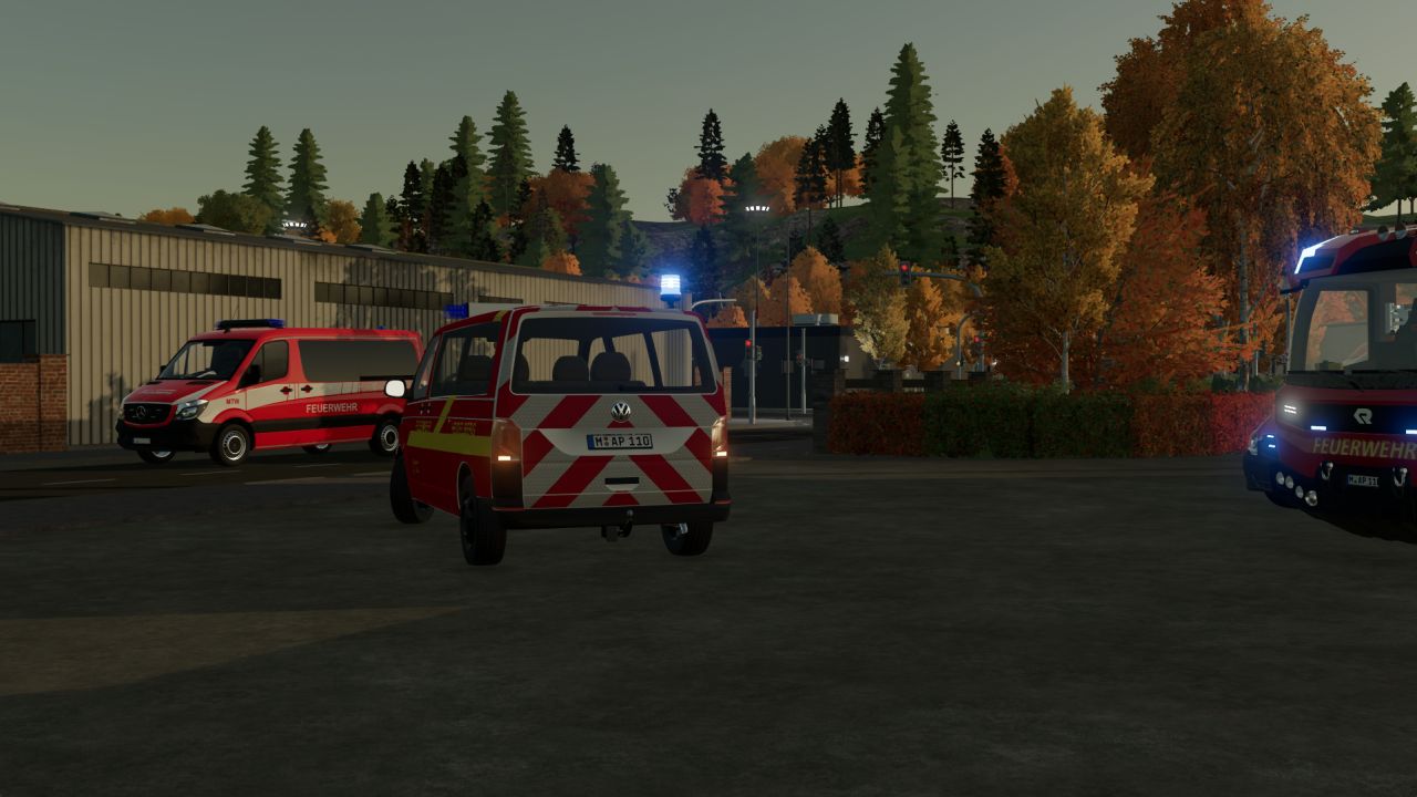 Volkswagen T6.1 Startline L2 (Пожарная служба MTW, Гейдельберг)