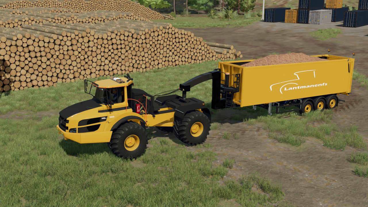 Volvo A40 GTS Semi-Remorque + Remorque + Dolly