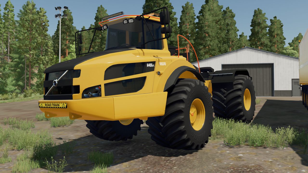 Volvo A40 GTS Semi-Remorque + Remorque + Dolly