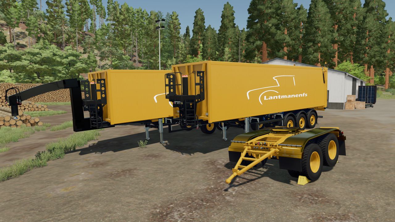 Volvo A40 GTS Semi-Remorque + Remorque + Dolly