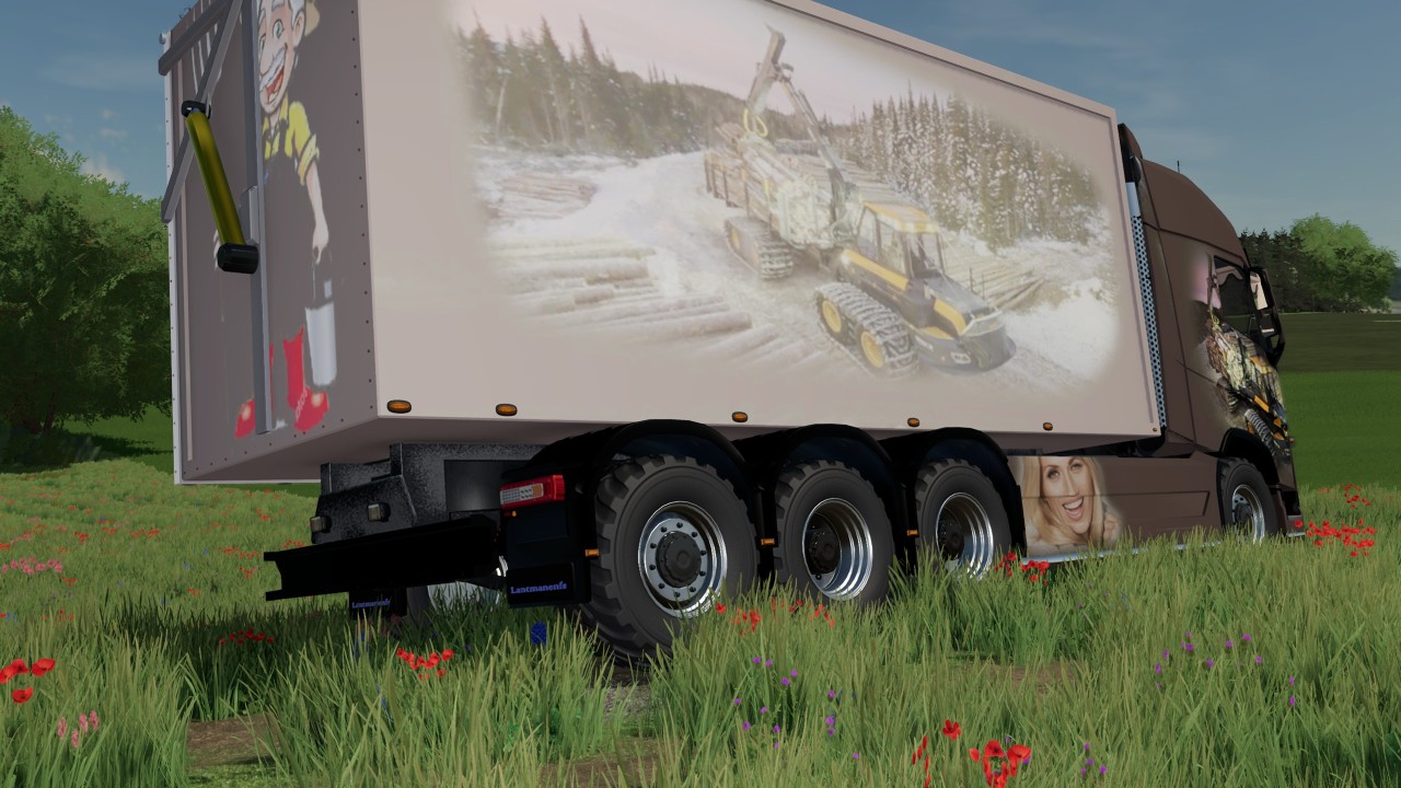 Volvo Fh16 2019 Hackschnitzelwagen