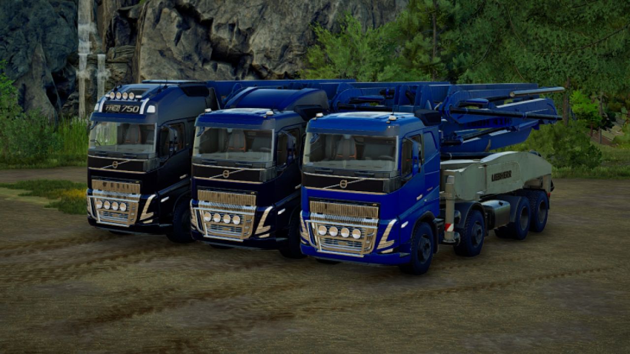 Бетононасос Volvo FH16