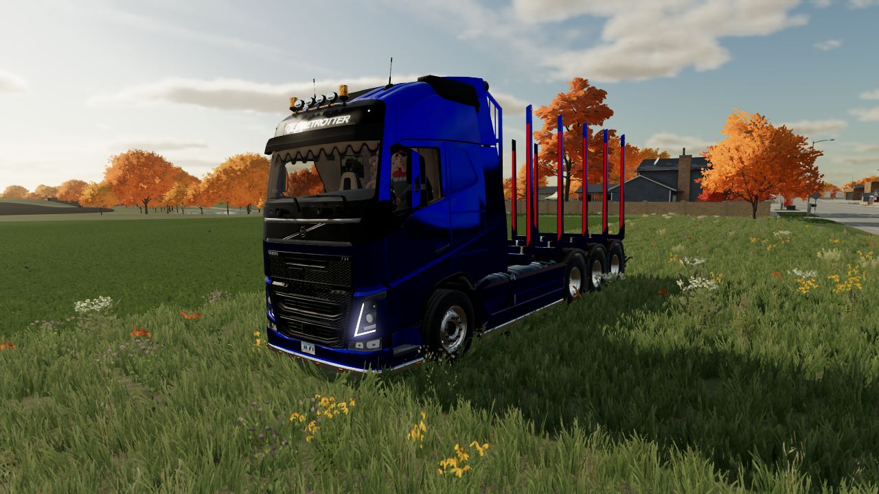 Volvo FH16 wood with autoload