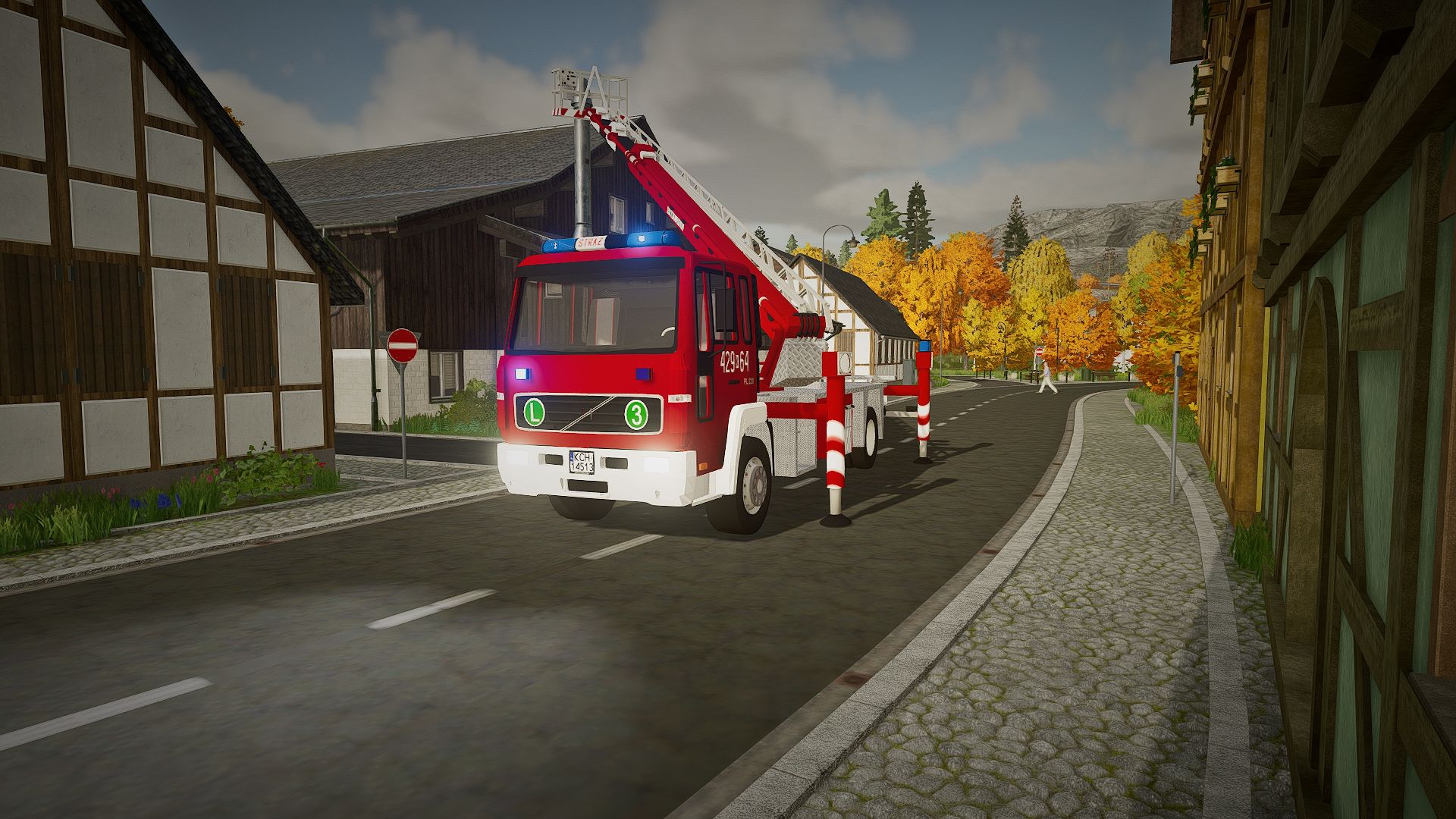 Volvo FL180 SH-21 Bumar Koszalin OSP Psary