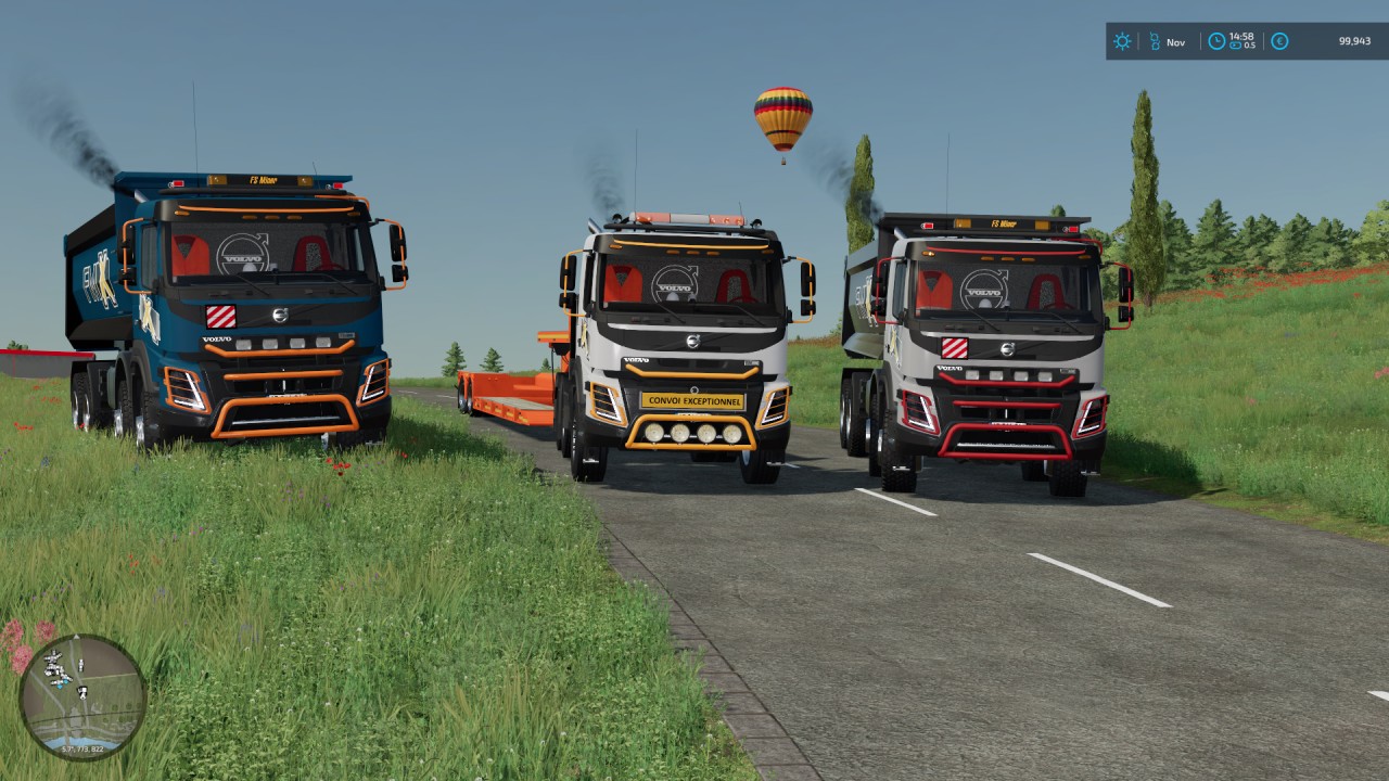 Volvo FMX 8X4 Hardox Tipper FS Miner's Edit