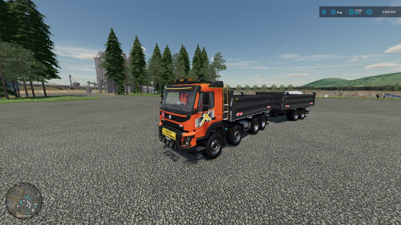 Volvo FMX 8x4 Tipper