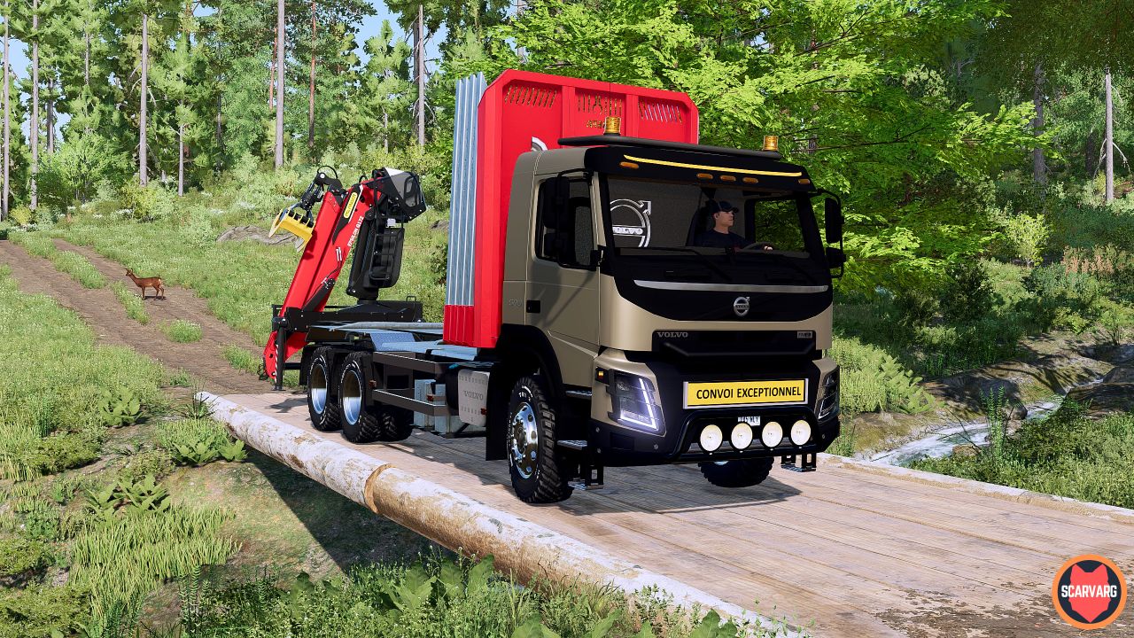 Volvo FMX Forstwirtschaft