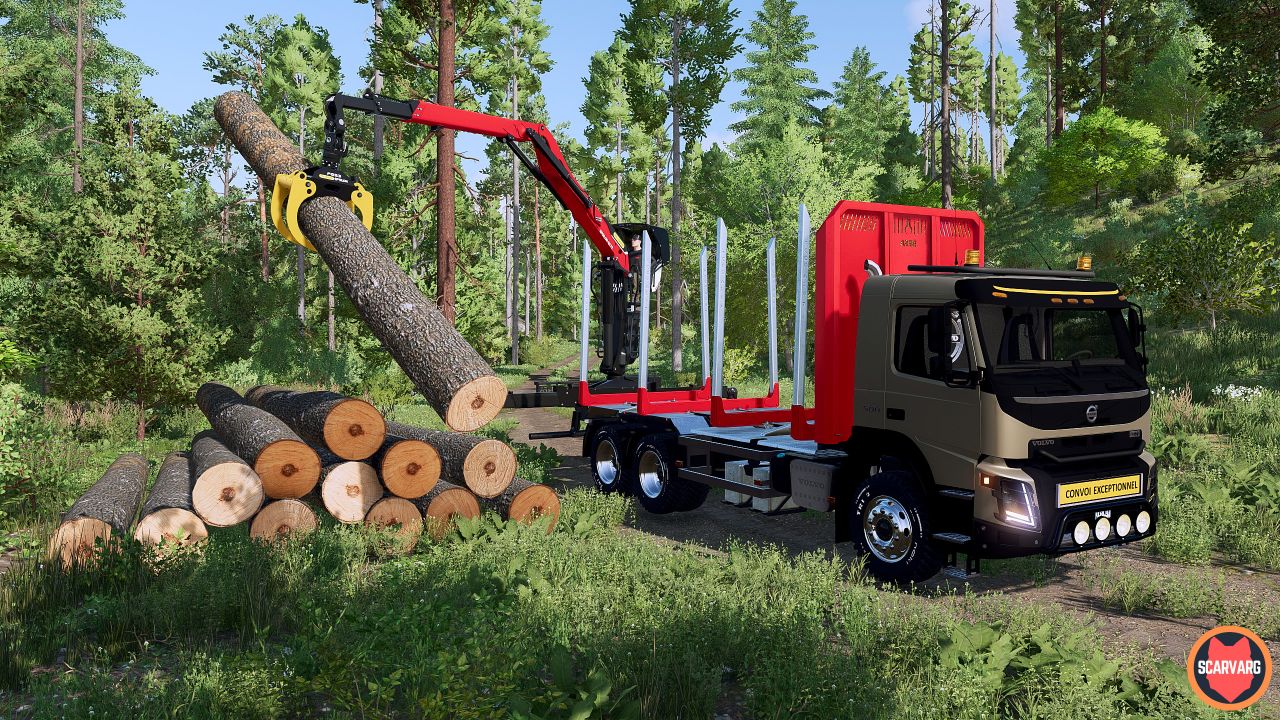 Volvo FMX Forstwirtschaft