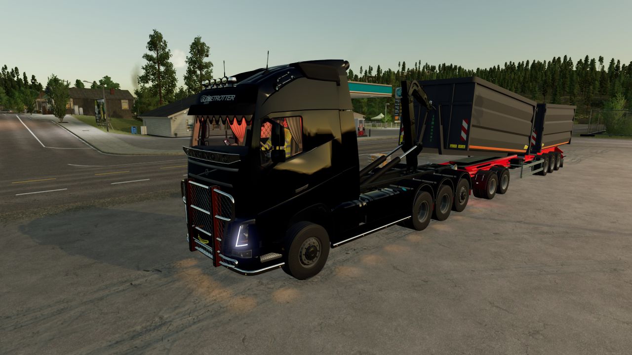 Volvo Hooklift / JYKI Trailer / Container Pack