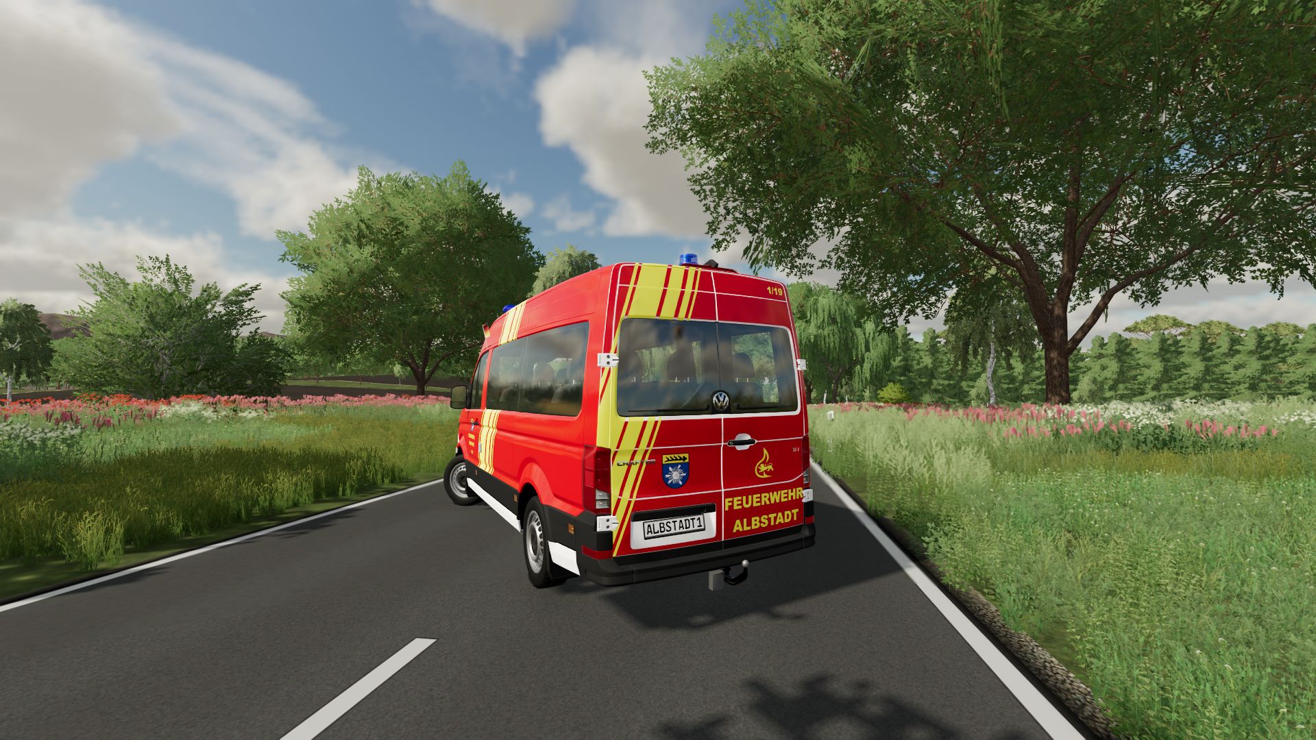 VW Crafter Feuerwehr Albstadt MTW 1/19