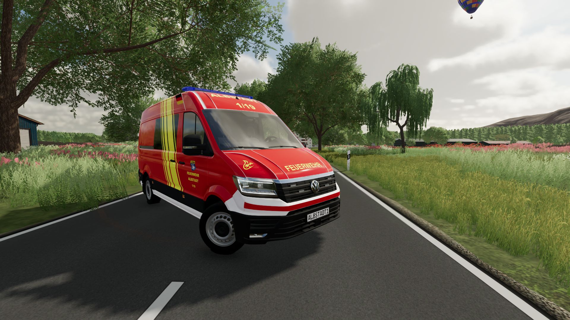 VW Crafter Feuerwehr Albstadt MTW 1/19