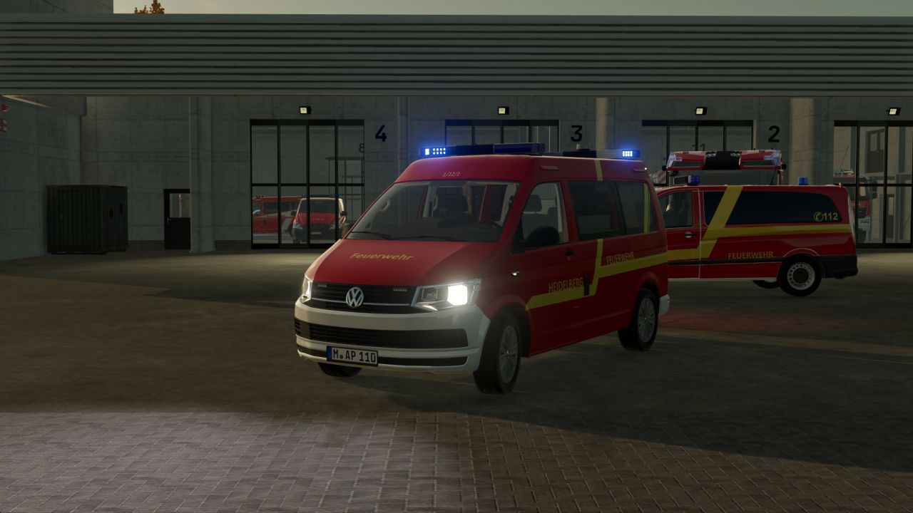 VW T6 GSF ELW (straż pożarna w Heidelbergu)