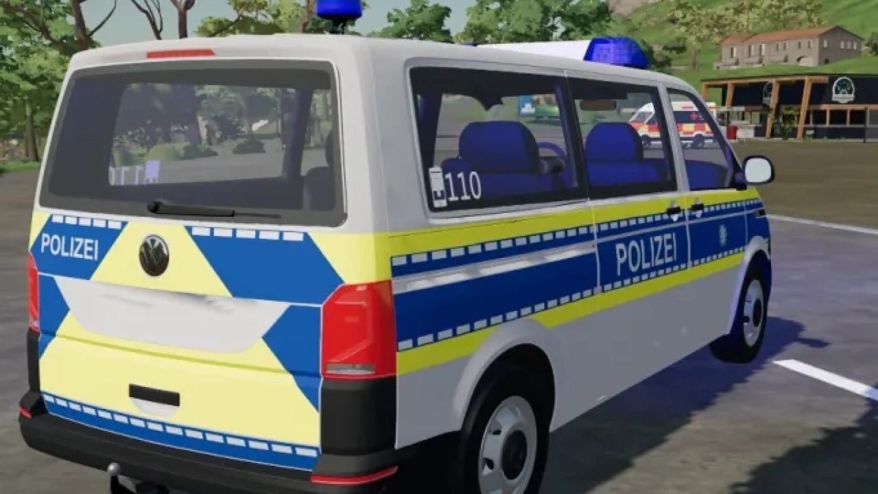 VW T6 Police Bavaria