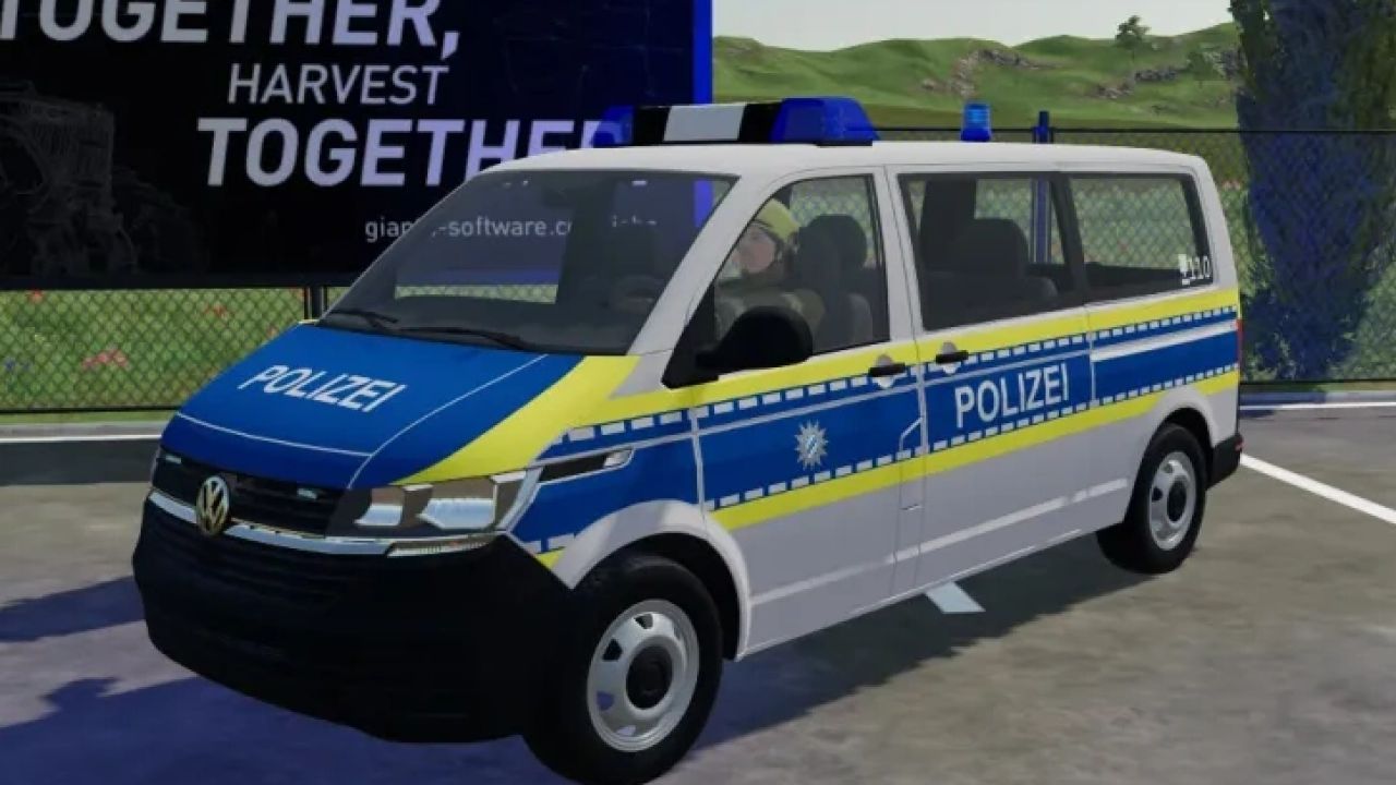 VW T6 Police Bavaria