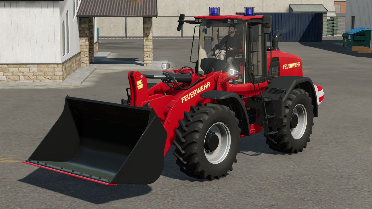 W190D fire department wheel loader