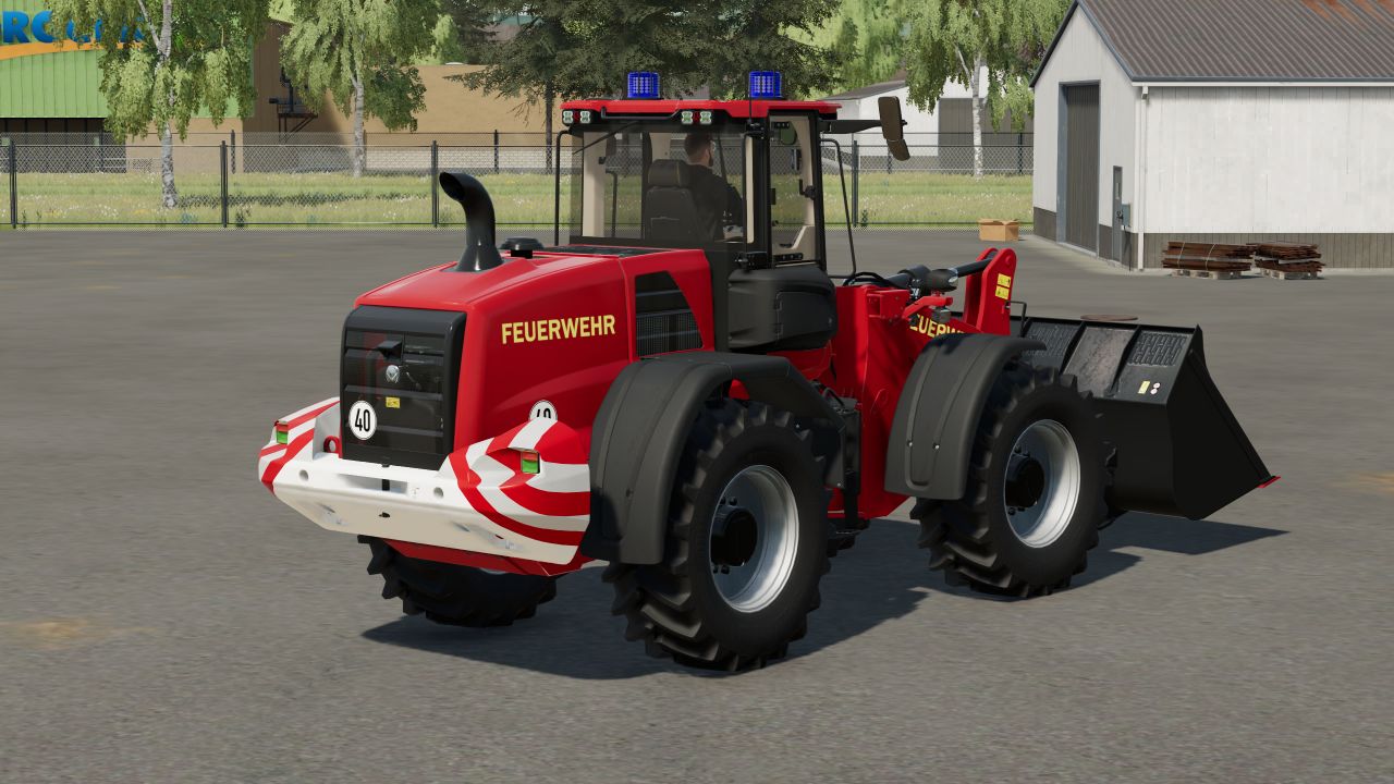 W190D fire department wheel loader