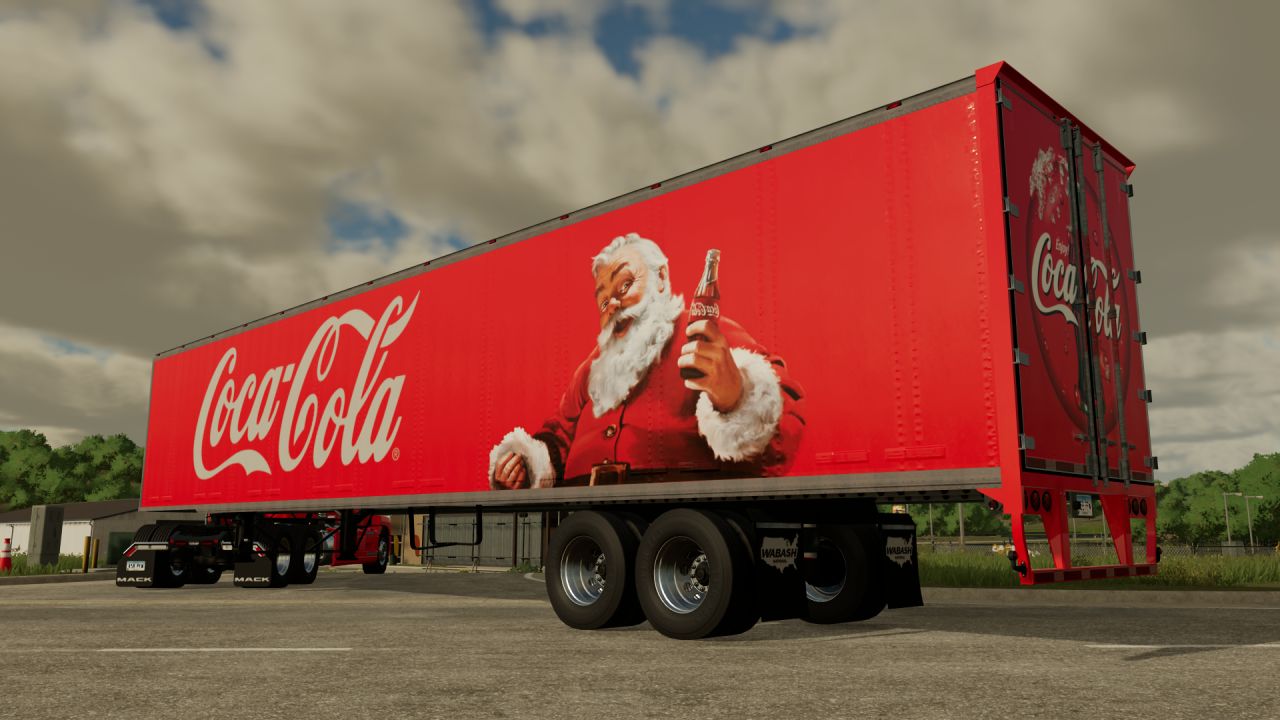Wabash 53ft Dry Van "Coca Cola"