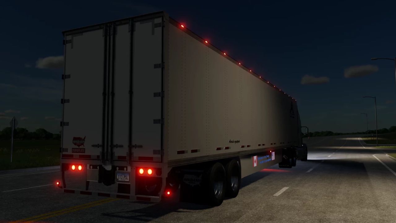 Wabash 53ft Dry Van FS22 - KingMods