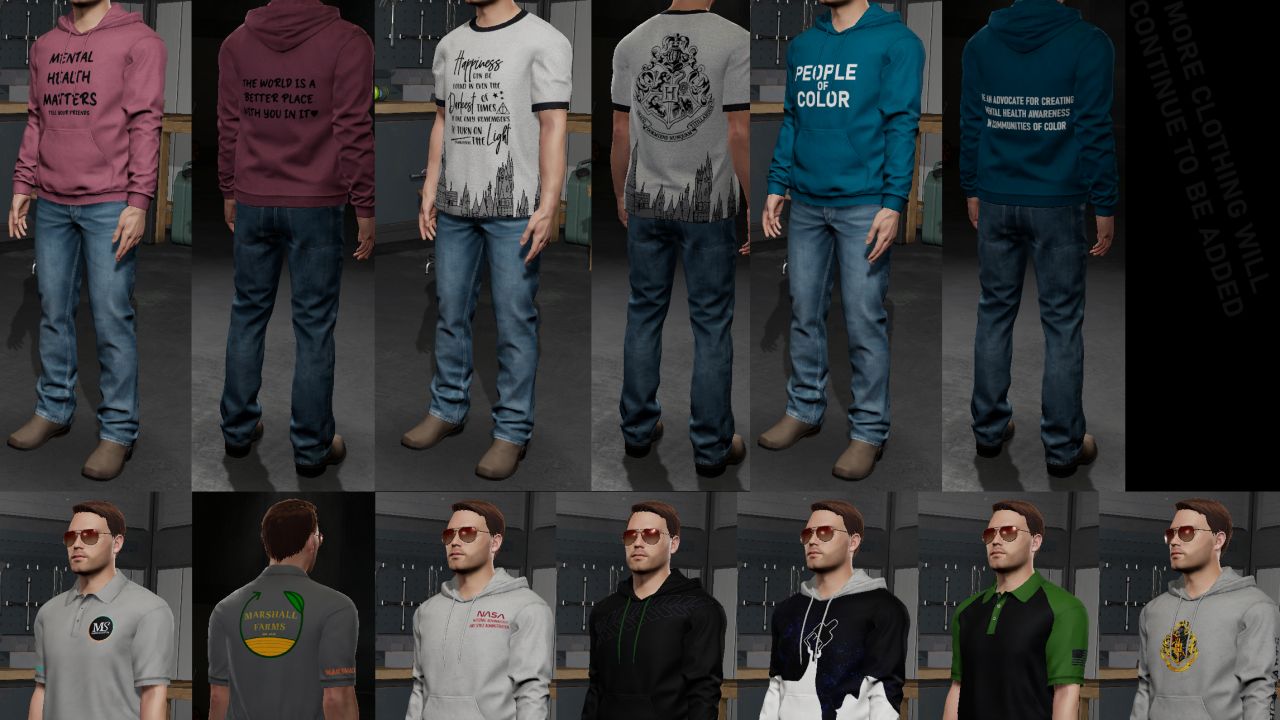 Wardrobe Plus Casual Clothing Pack