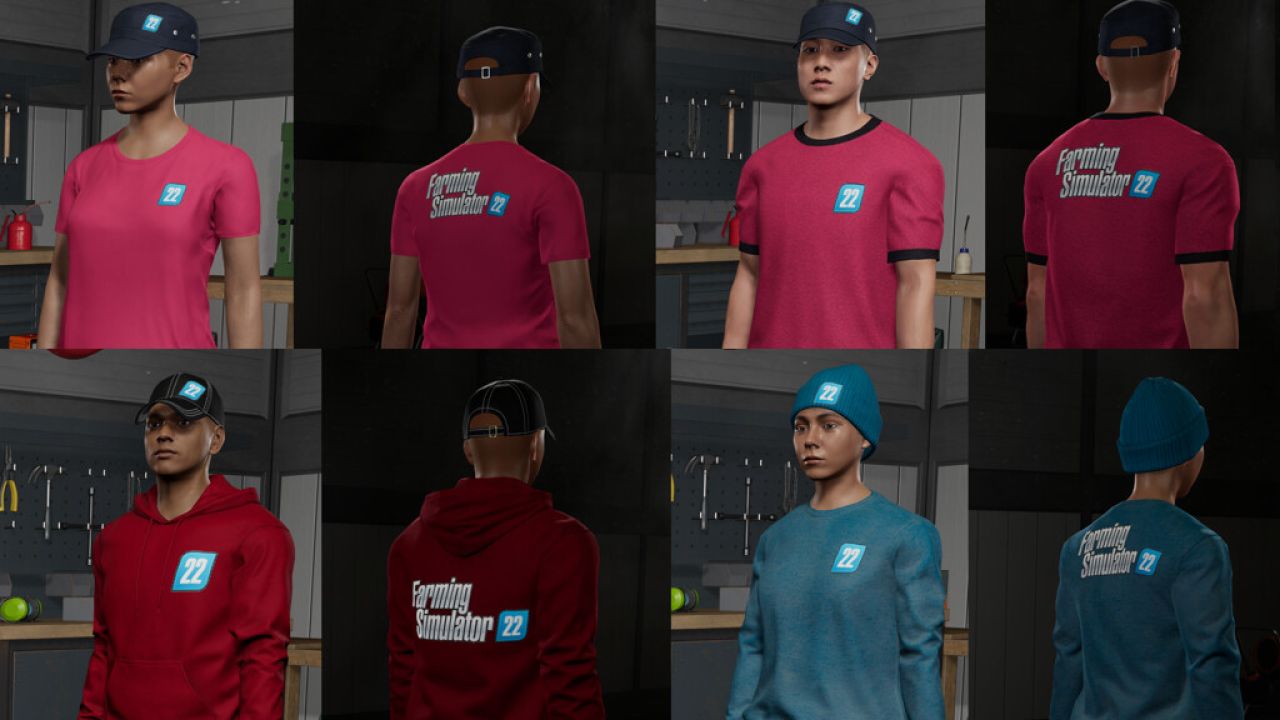 Wardrobe Plus Mod Exemple - FS22 Logo