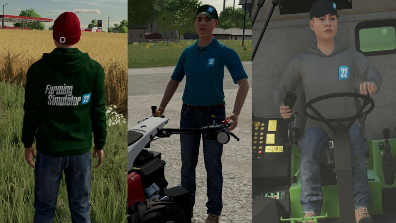 Wardrobe Plus Mod Exemple - FS22 Logo