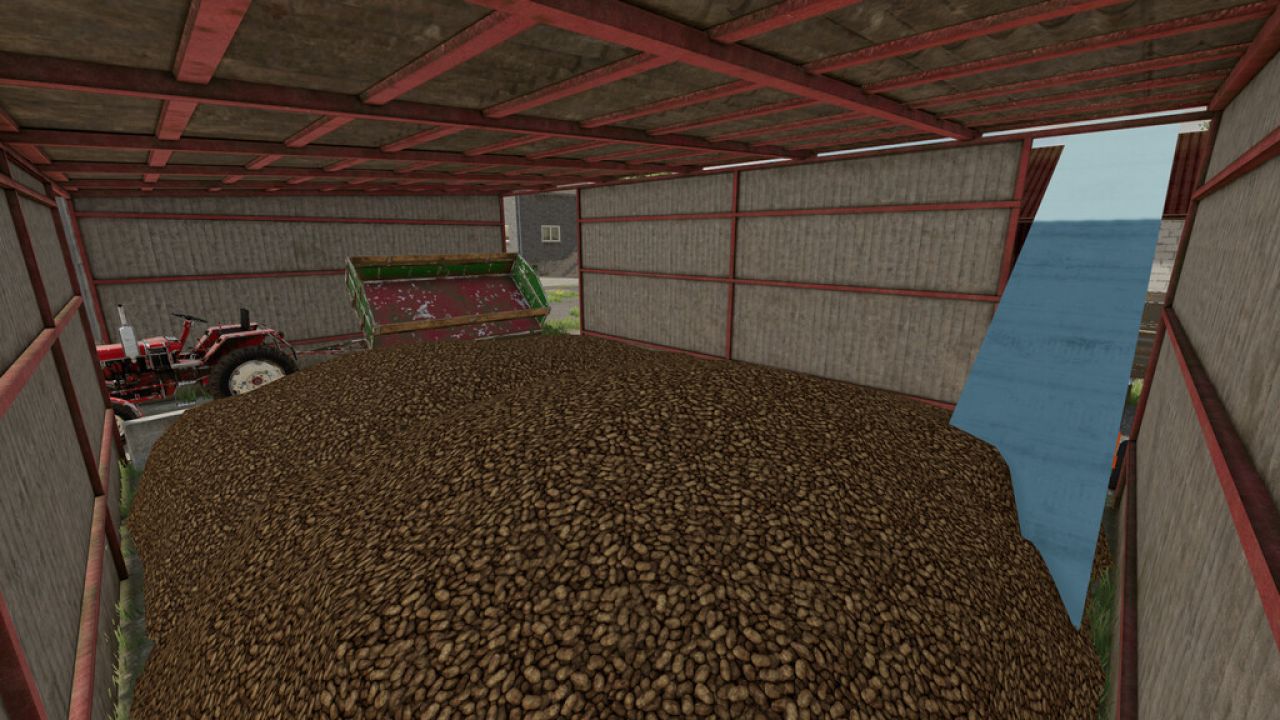 Warehouse With Conveyor Belt