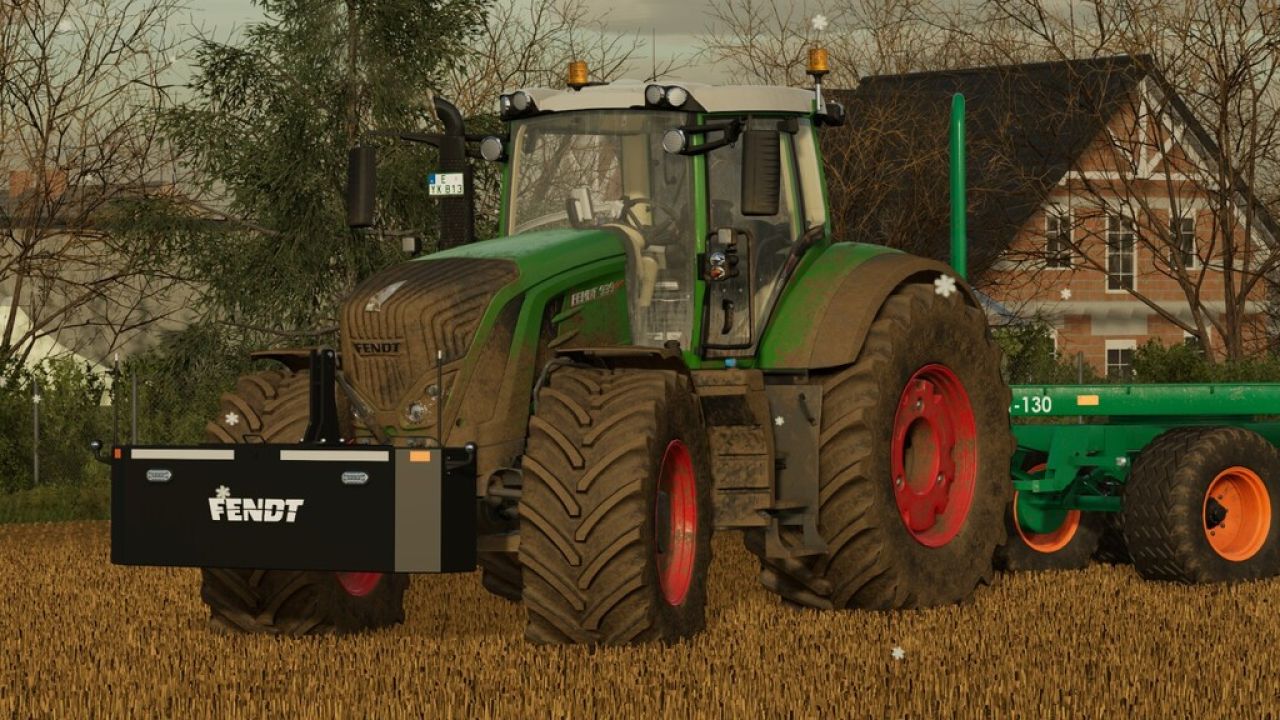 Frontgewicht 2500kg, 1800kg, 1200kg