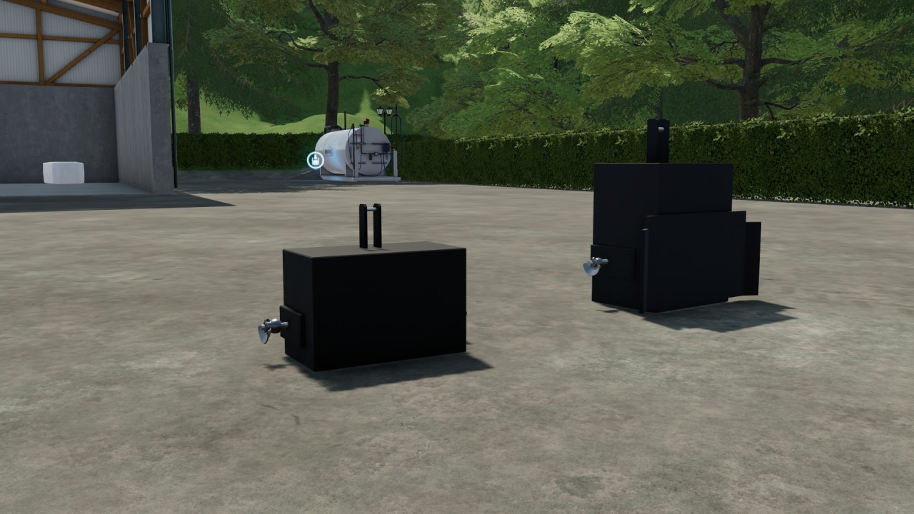 Weight 400 and 600kg
