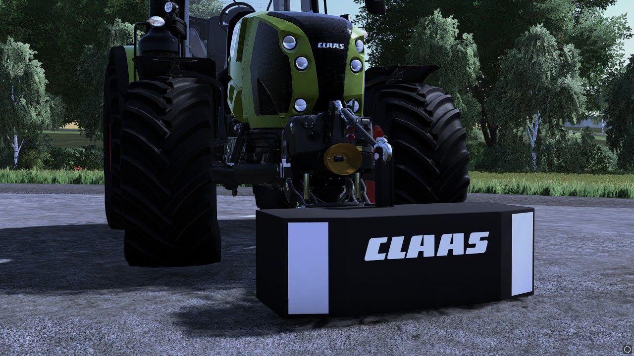Weight Fendt, Claas, John Deere, Valtra