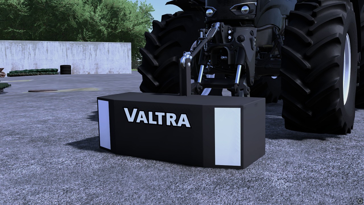 Weight Fendt, Claas, John Deere, Valtra