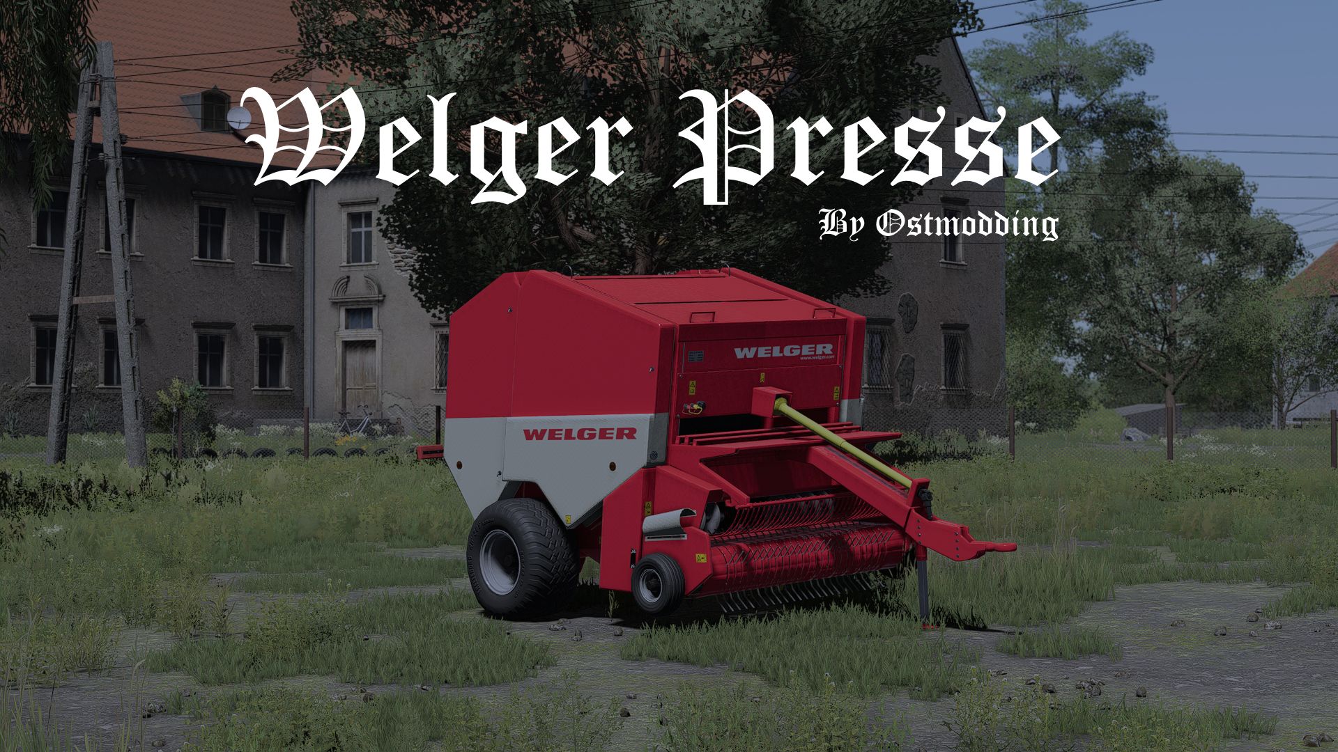 Enfardadeira redonda Welger