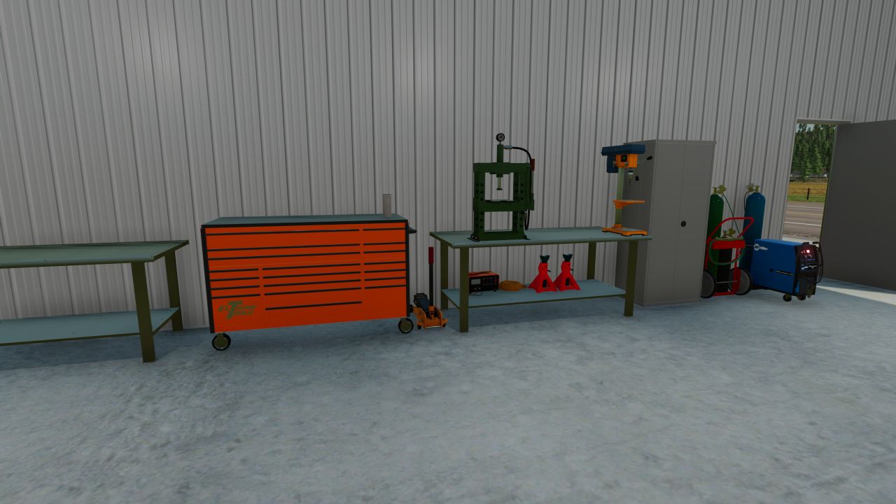 Pack de garages occidentaux