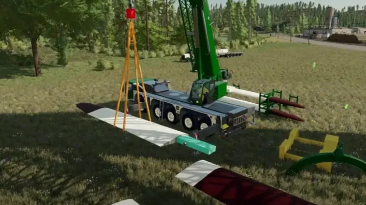 Windkraftanlage zu bauen