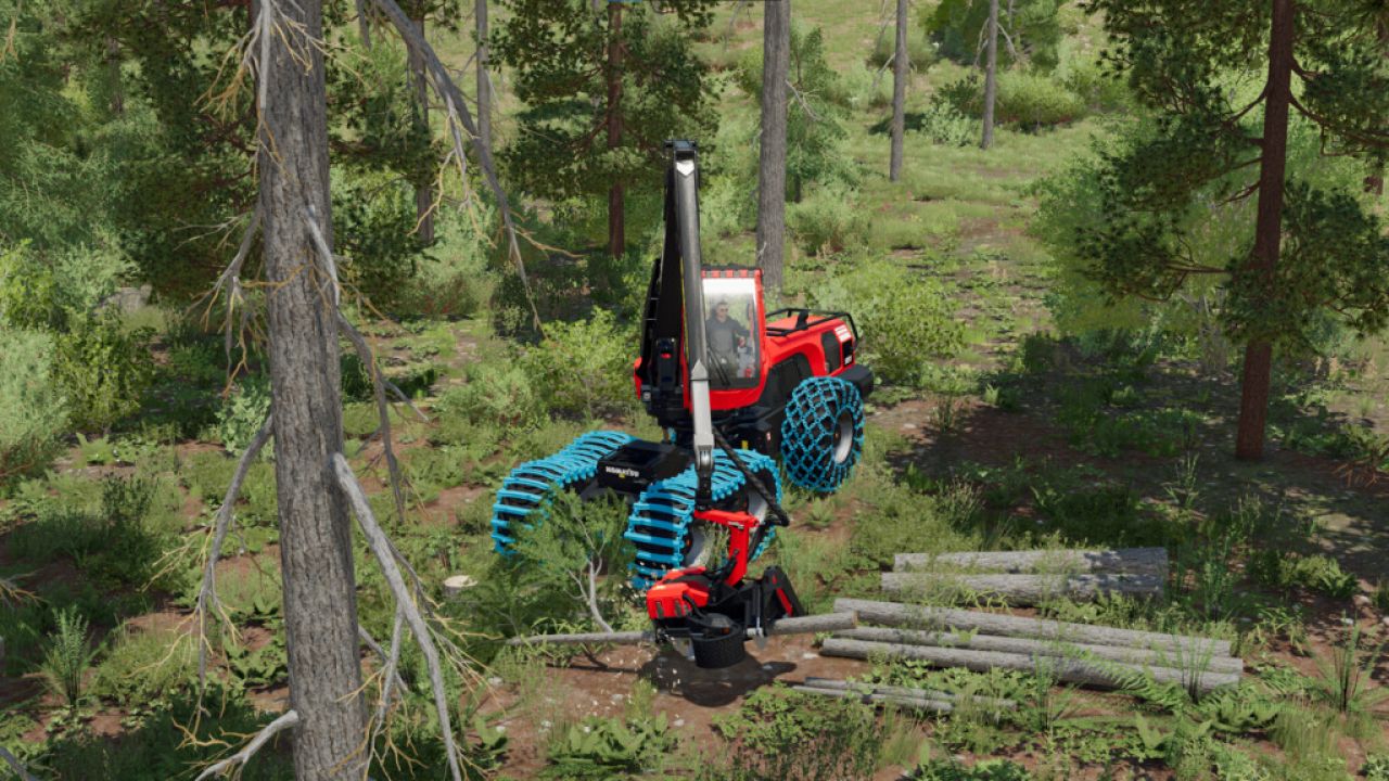 Управление лесозаготовителем