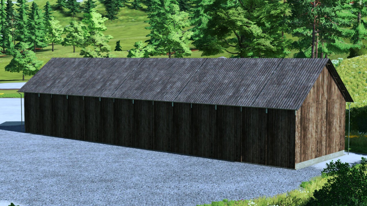 Holzschuppen