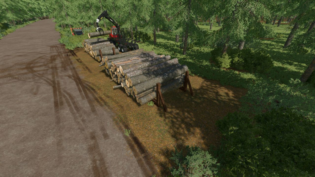 Holzlager