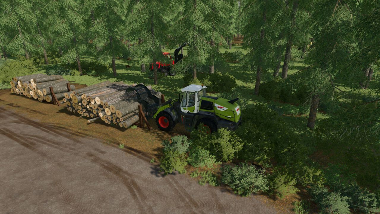 Holzlager