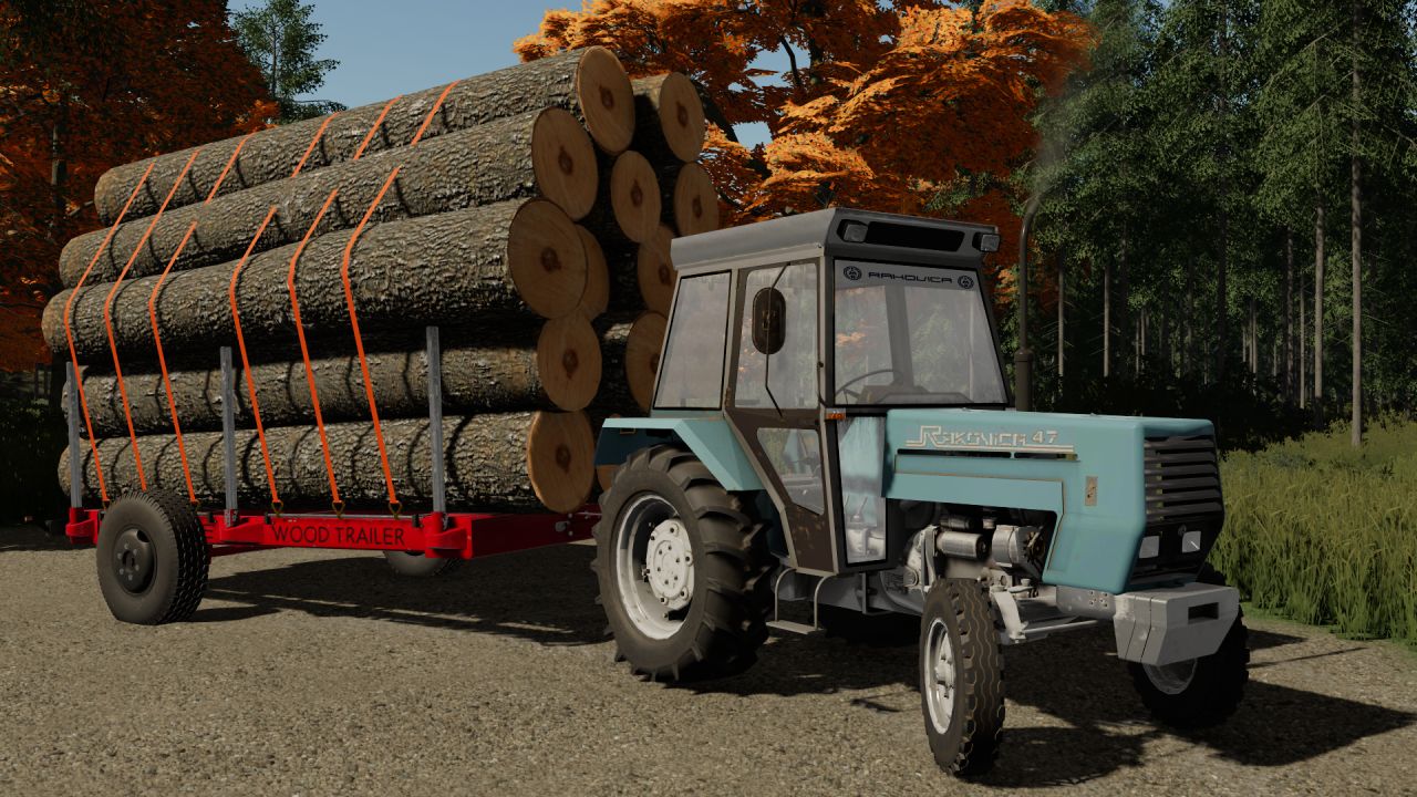 Wood trailer