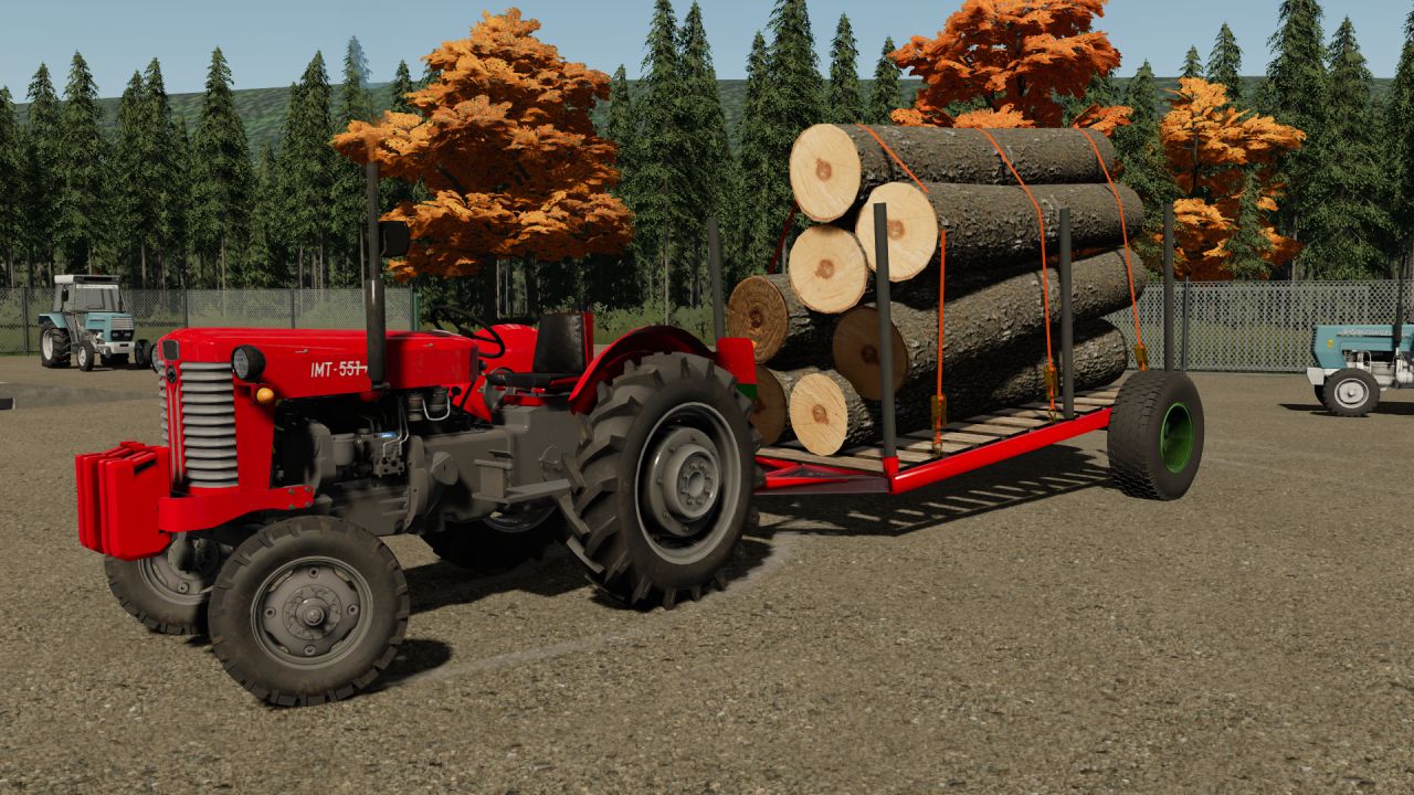 Wood trailer