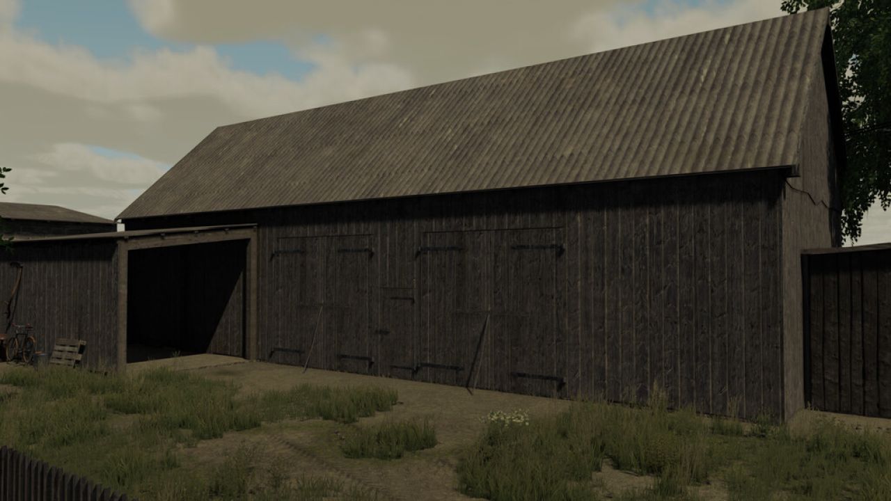 Wooden Barns FS22 KingMods
