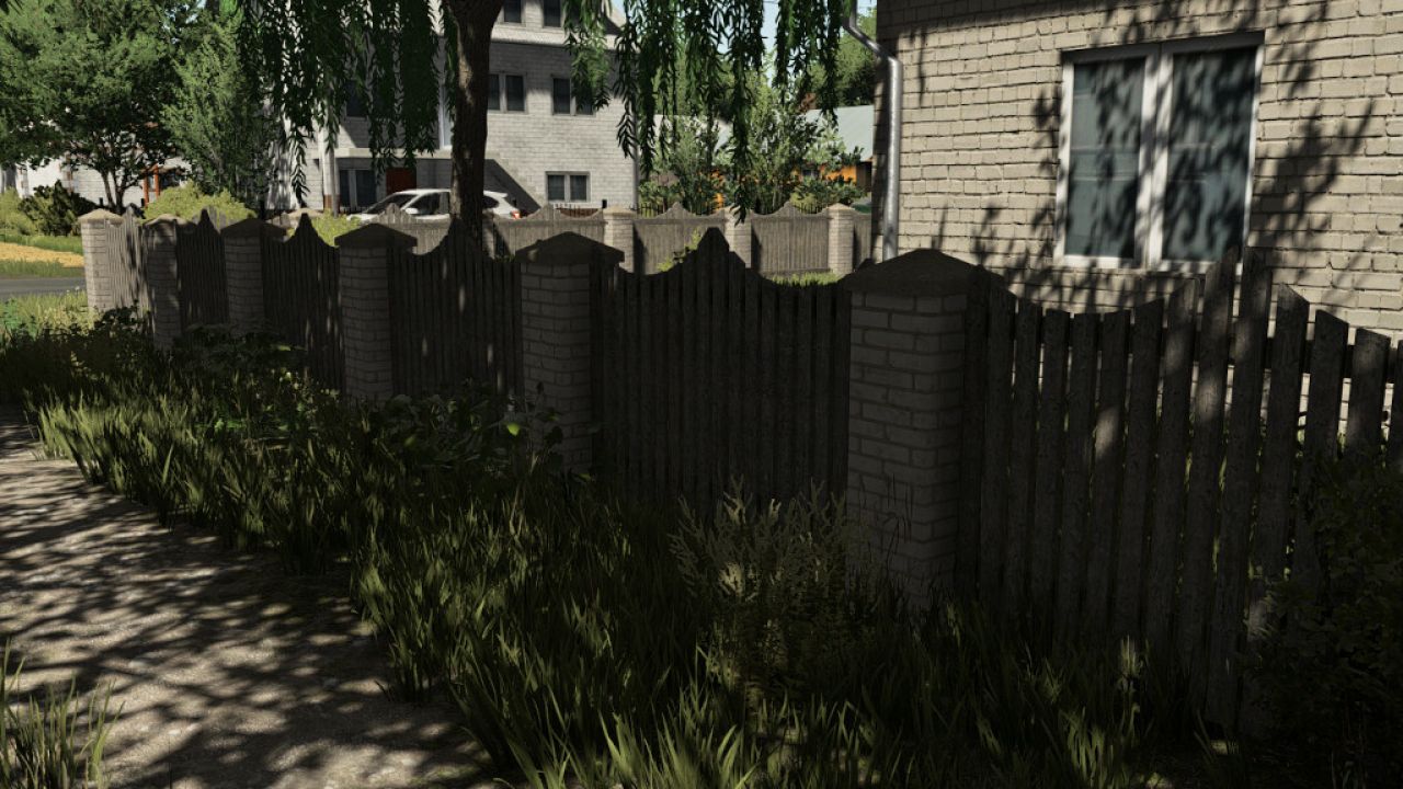 Wooden Fences And Wooden Gates
