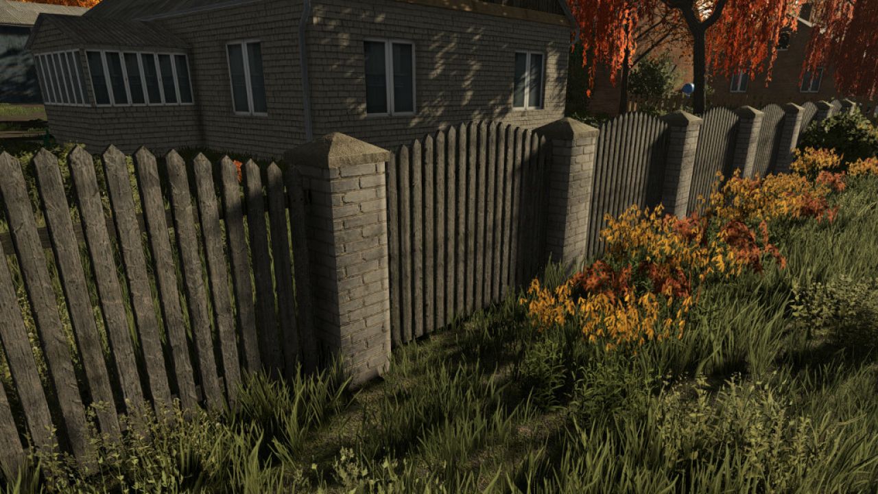 Wooden Fences And Wooden Gates