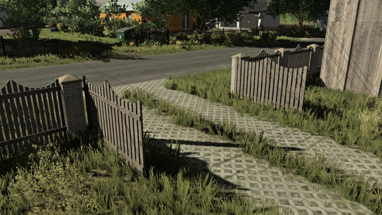 Wooden Fences And Wooden Gates