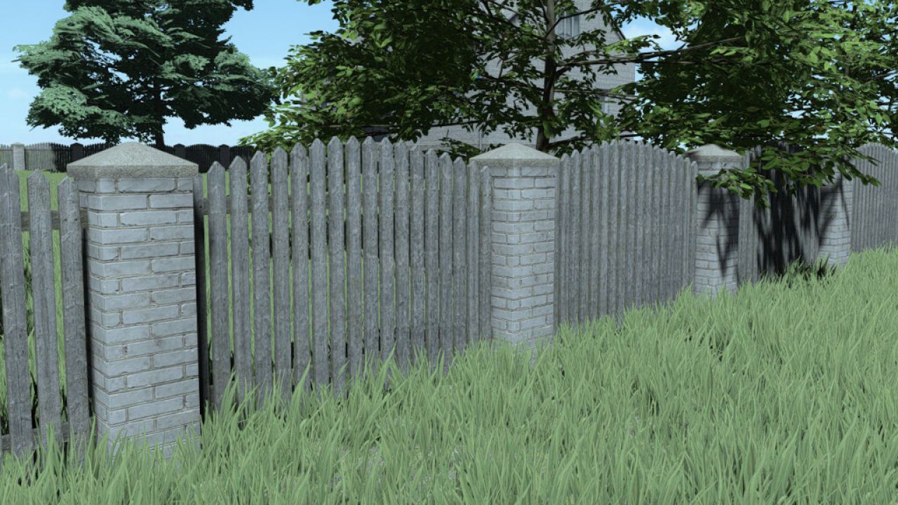 Wooden Fences And Wooden Gates