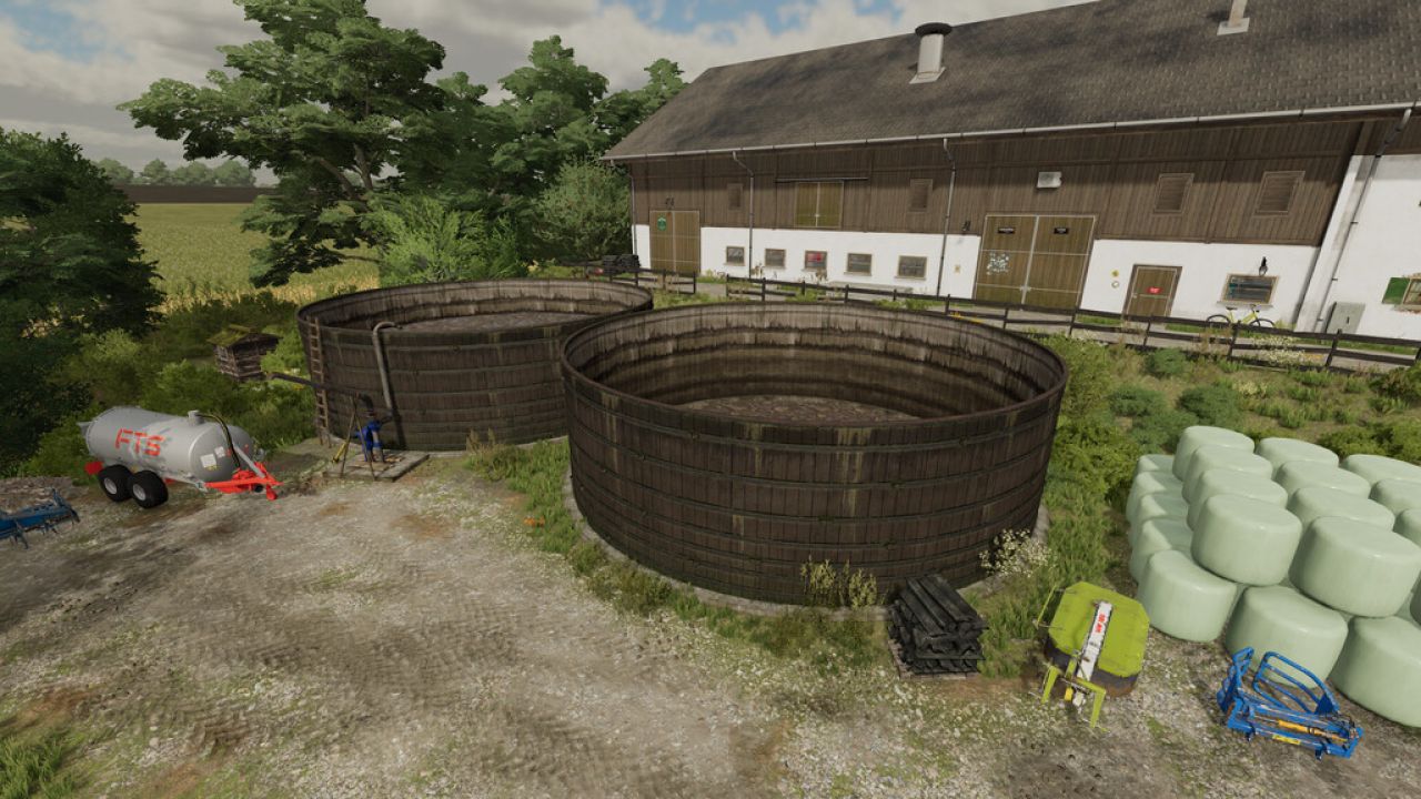 Wooden Liquid Manure Tank