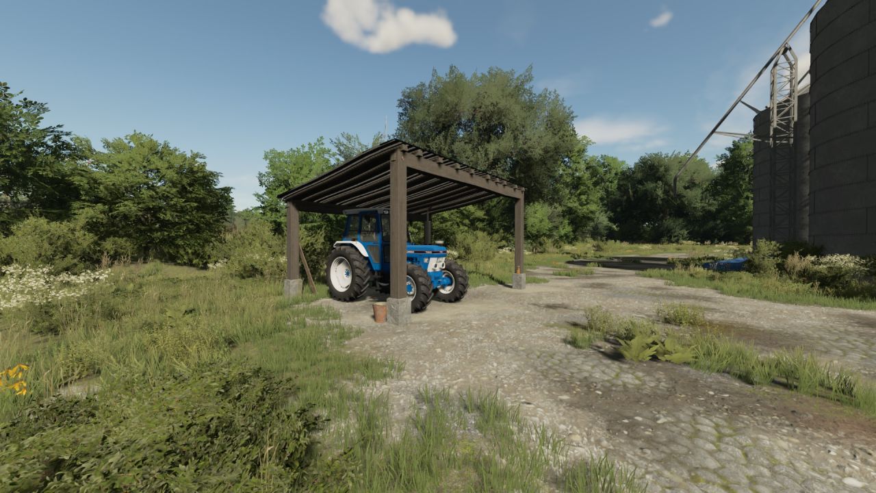 Hangar en bois