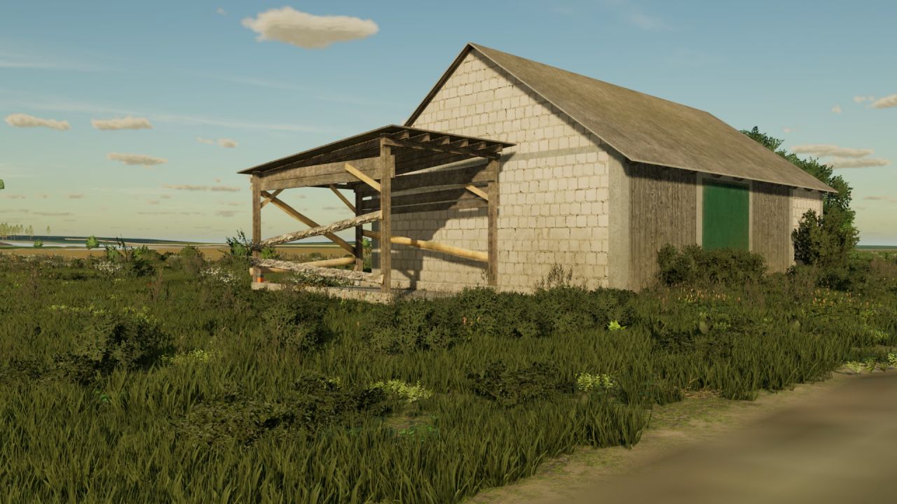 Wooden Shed For Combines