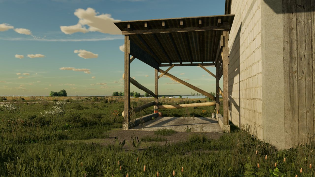 Wooden Shed For Combines