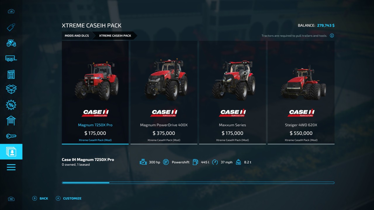 Xtreme CaseIH Pack