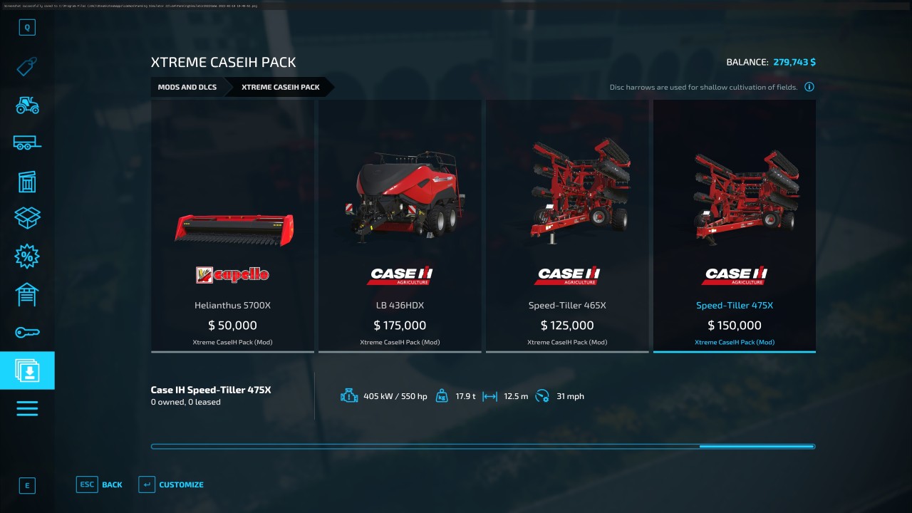 Xtreme CaseIH Pack